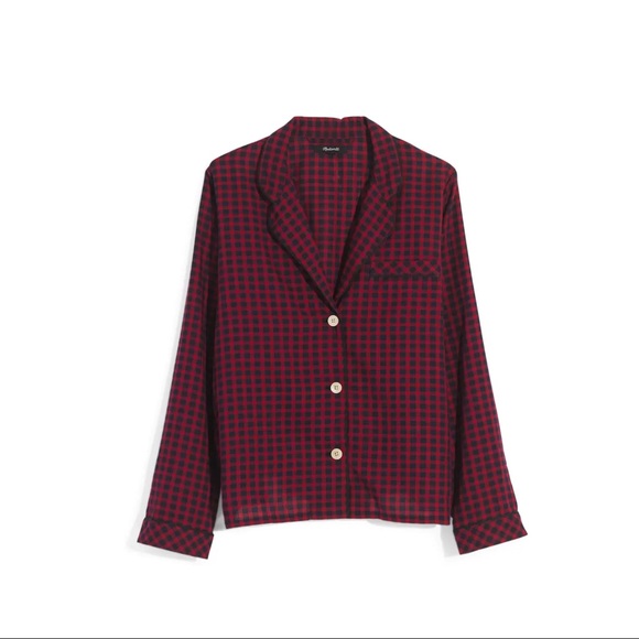 NEW MADEWELL COTTON LONG SLEEVE BUTTON DOWN SHIRT - Picture 8 of 9